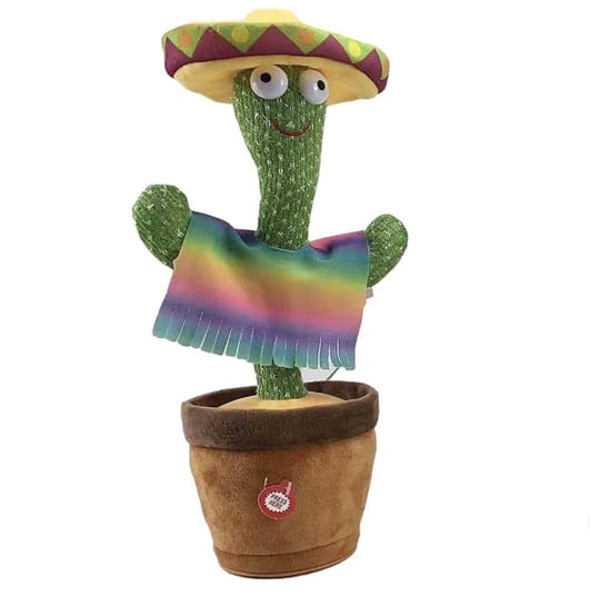 Tańczący, Śpiewający Kaktus Zabawka dla Dzieci - Meksykanin GALOPI