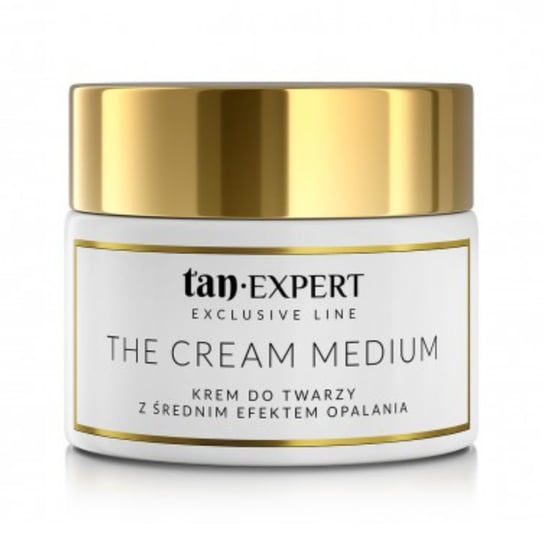 TanExpert, The Cream Medium, Krem Do Twarzy Z Efektem Opalania, 50g TanExpert
