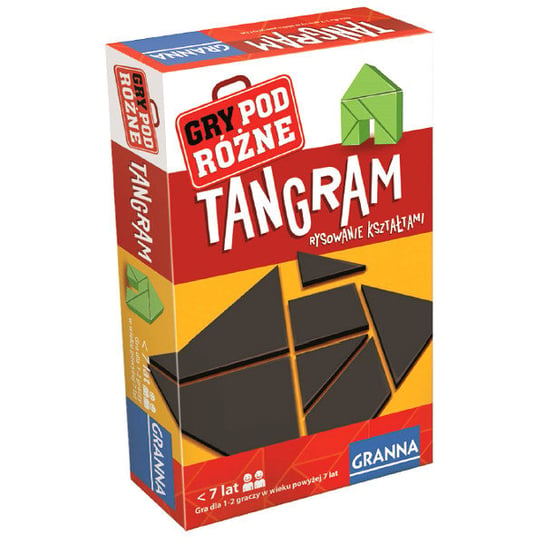 Tangram, gra logiczna, Granna, wersja podróżna Granna