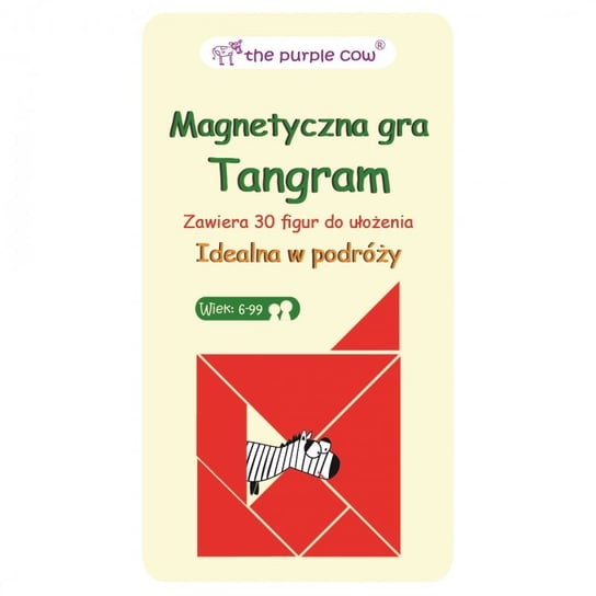 Tangram, podróżna gra magnetyczna, The Purple Cow The Purple Cow