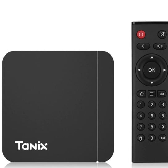 Tanix W2 S905W2 64-bitowy czterordzeniowy ARM Cortex A53 Konsola 4K Ultra HD Android TV Box z pilotem Android 11 Smart TV 2Gb + 16GB/czarny Inna marka