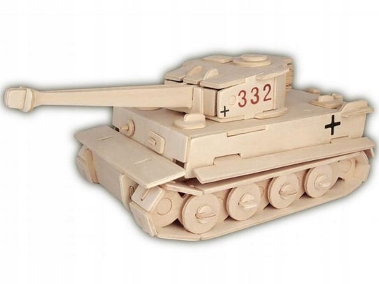 Tank Tiger MK1 P322 drewniane puzzle przestrzenne 3D ETNA