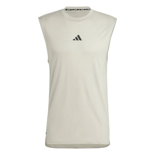 Tank top męski adidas POWER WORKOUT beżowy IQ1821-S Inna marka