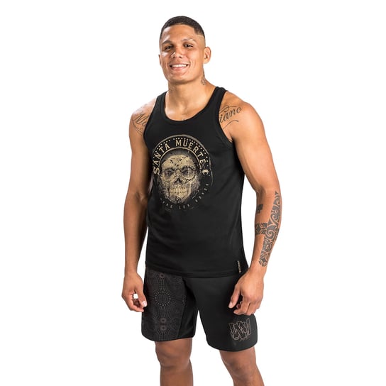 Tank top męski Venum Santa Muerte Dark Side black/brown XXL Venum