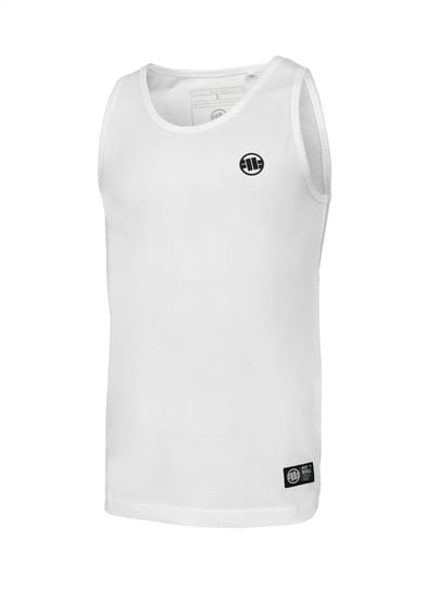 Tank top SMALL LOGO 190 Biały M Pitbull West Coast