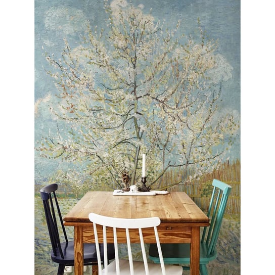 Tapeta flizelinowa Wiosenne drzewo 104x70 + klej Coloray