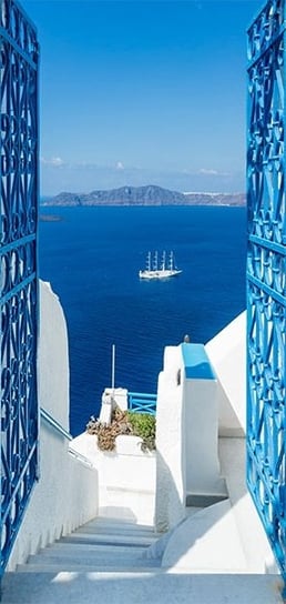 Tapeta na drzwi: Greckie morze, 70x210 cm zakup.se