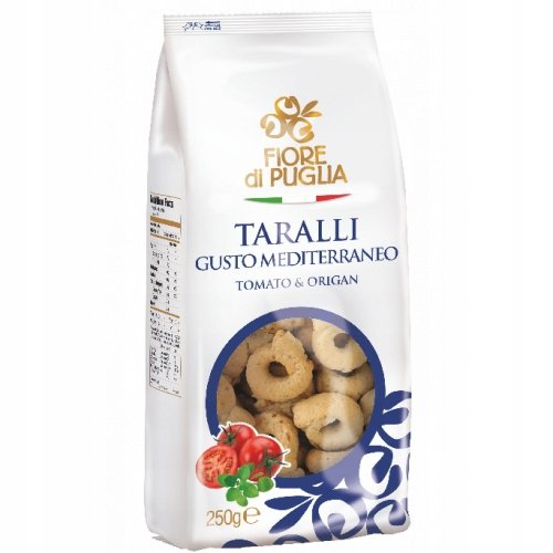 Taralli Fiore di Puglia Mediterraneo przekąska250g Inna producent