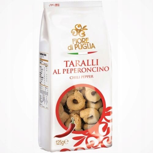 Taralli Fiore di Puglia peperoncino przekąska 250 Inna producent