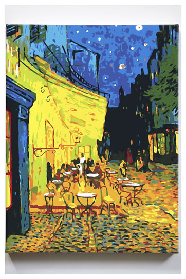 Taras Kawiarni W Nocy Vincent Van Gogh Malowanie po numerach Akrylowo