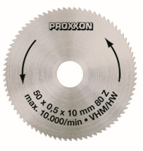 Tarcza 50/10 mm węglik spiekany Proxxon PROXXON