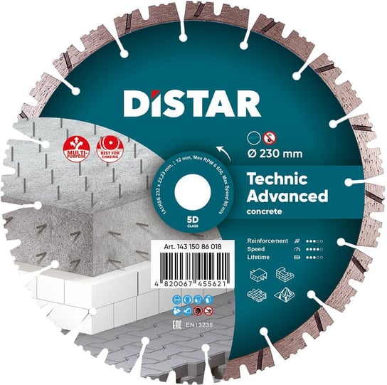 Tarcza diamentowa 230mm Distar Technic Advanced Aristar