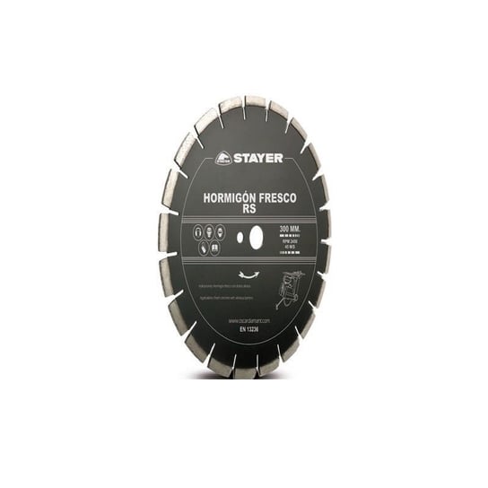 Tarcza Diamentowa 400X25,4Mm Segmentowa Standard Hormigon Fresco Stayer STAYER