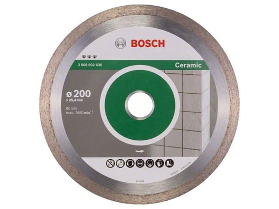 Tarcza diamentowa BOSCH 2608602636, 200x25,4 mm Bosch