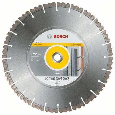 Tarcza diamentowa BOSCH segmentowa universal, 350 mm 2608603636 Bosch