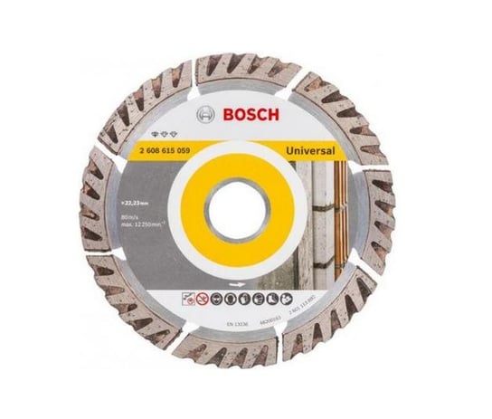 Tarcza diamentowa BOSCH turbo universal, 115 mm 2608615057 Bosch
