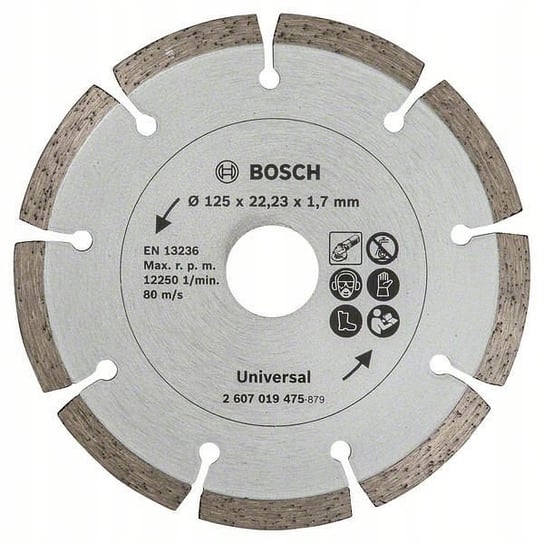 Tarcza diamentowa, segmentowa TS Bosch, 125 mm Bosch