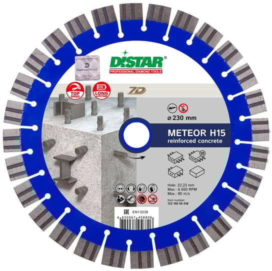 Tarcza Distar Meteor H15 230mm beton zbrojony Aristar