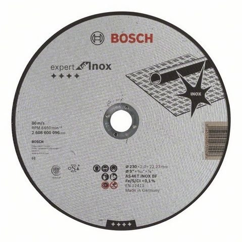 Tarcza do metalu BOSCH 2608600096, 230x22,23 mm Bosch