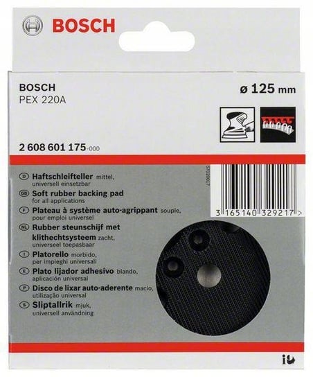 Tarcza Talerz Bosch Szlifierska Średnica 125 Mm Bosch