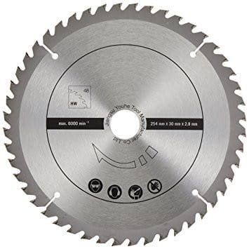 Tarcza tnąca Scheppach 2szt. fi 254 X 30/25,4 X 2,8 MM/ 48 Z, fi 254 X 30/25,4 X 2,8 MM/ 60 Z SCHEPPACH