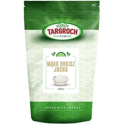 Targroch, Mąka orkiszowa, jasna, 1 kg Targroch