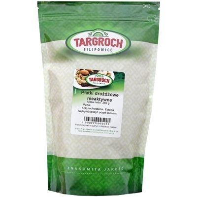 Targroch, Płatki drożdżowe, nieaktywne, 250 g Targroch