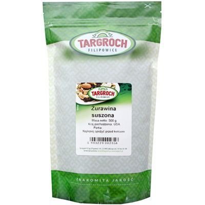 Targroch, Żurawina suszona, 500 g Targroch