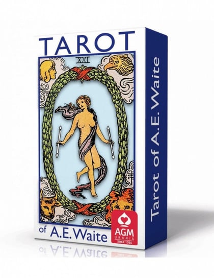 Tarot of A.E. Waite (pocket Blue Edition) - karty tarota AGM URANIA