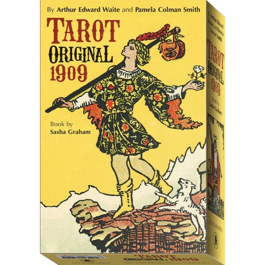 Tarot Original 1909 Kit - karty tarota w zestawie z podręcznikiem Lo Scarabeo