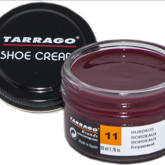 Tarrago Shoe Cream Pasta Krem Do Skór Bordowy 11 TARRAGO