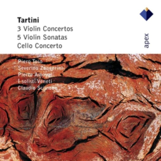 Tartini: 3 Violin Concertos & 5 Violin Sonatas I Solisti Veneti, Toso Piero, Zannerini Severino