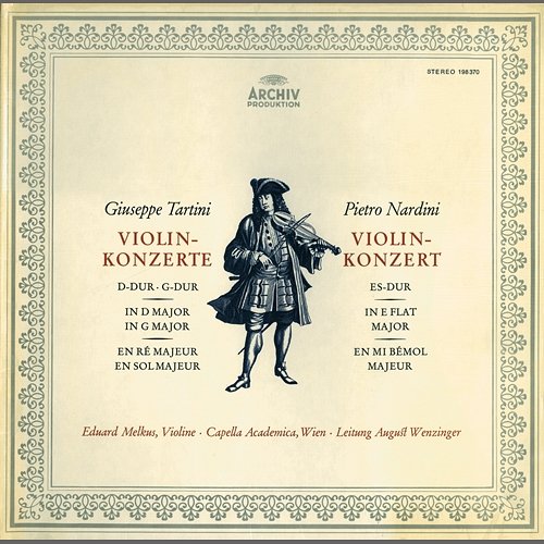 Nardini: Violin Concerto In E Flat Major - 2. Eduard Melkus, Capella Academica, Wien, August Wenzinger