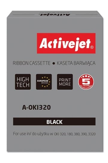 Taśma ACTIVEJET Supreme A-OKI320, czarny, 9002303 Activejet