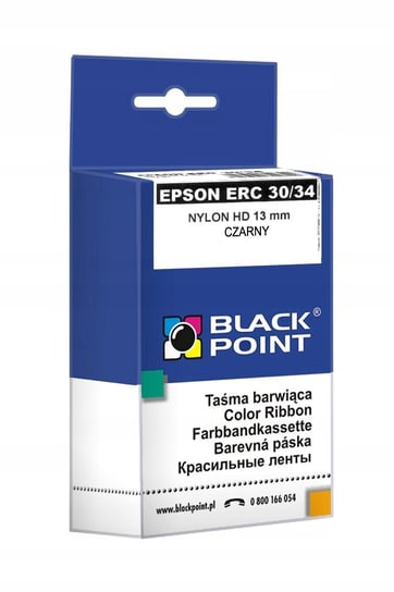 Taśma Barwiąca 12,7Mm 4M Epson Erc 30 34 38 Czarna Black Point