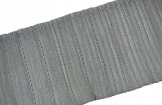 Taśma elastyczna plisowana żorżeta 12 cm ( 1 mb ) Szara Dystrybutor Kufer