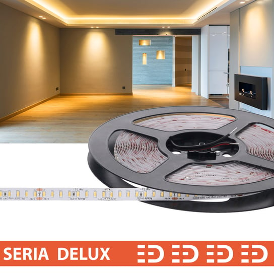 Taśma LED Delux 24V 160led 3000K 320lm SMD4014 z 7letnią gwarancją Inna marka