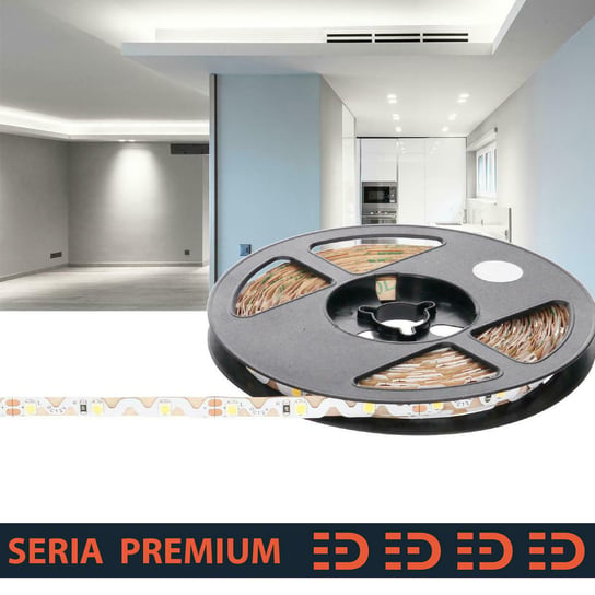 Taśma LED Premium 12V elastyczna 60led 6500K  10.8W/m  SMD2835 (5) Prescot