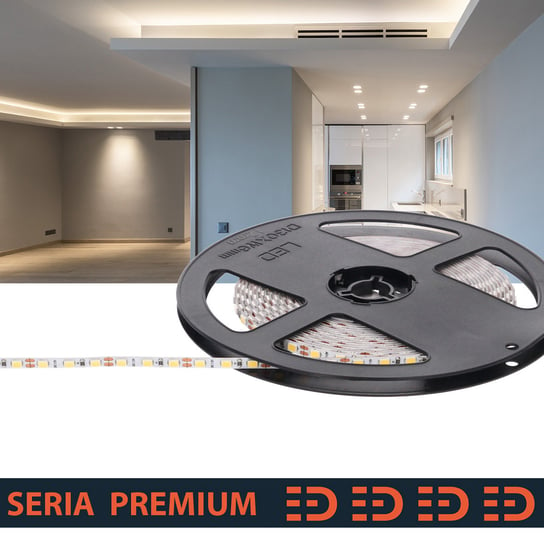 Taśma LED Premium 12V Slim 4mm 120led 4000K 1000lm SMD2835 z 3letnią gwarancją Inna marka