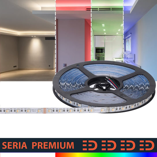 Taśma LED Premium 24V 60led RGB+NW 4w1 SMD5050 z 3letnią gwarancją Inna marka