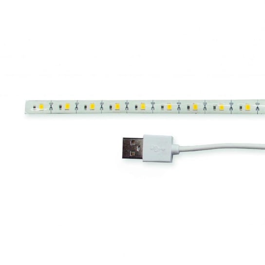 Taśma LED USB samoprzylepna 30 cm Gembird (biała) Gembird