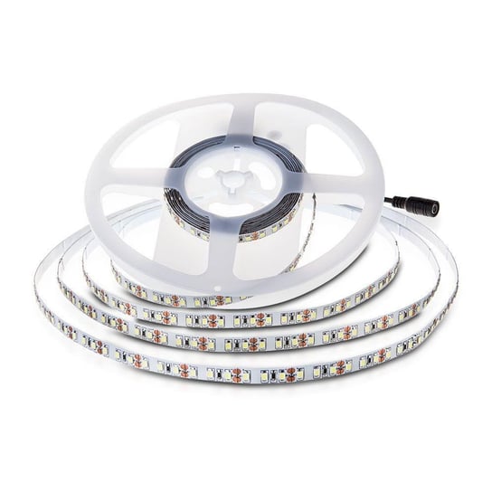 Taśma LED V-TAC SMD2835 1200LED 24V IP20 Podwójne PCB 10mb 7,5W/m 120LED/m VT-2835-7.5 3000K 750lm V-TAC
