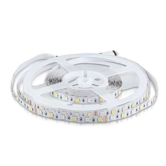 Taśma LED V-TAC SMD5050 300LED RGBW IP20 8W/m VT-5050 60-IP20-8 3000K+RGB 357lm V-TAC