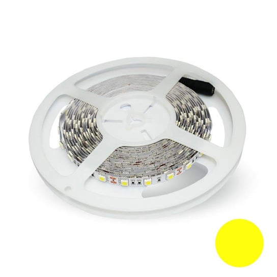 Taśma LED V-TAC SMD5050 300LED Żółta IP20 11W/m VT-5050 60-IP20-11 Kolor Żółty V-TAC