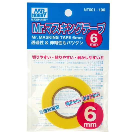 Taśma maskująca 6mm Mr. Hobby MT-601 Mr. Masking Tape MR.Hobby