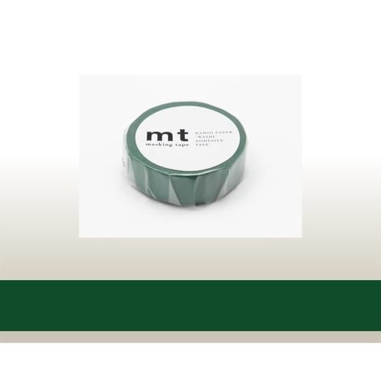 Taśma Maskująca MT 1,5 cm Gładka paw zielony Zielony Inna marka