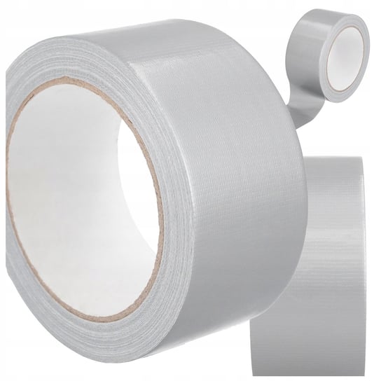 Taśma Naprawcza Monterska Zbrojna Srebrna Duct Tape Szara 15M Mocna Klejąca Nice Stuff