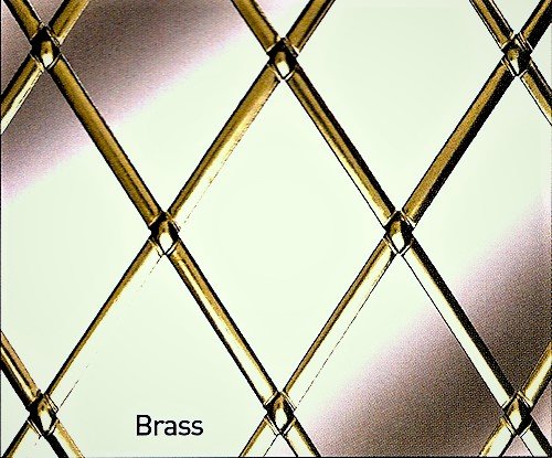 Taśma ołowiana witrażowa Brass profil 4,5 mm /Regalead- 1 m.b. Dorota Korus Art
