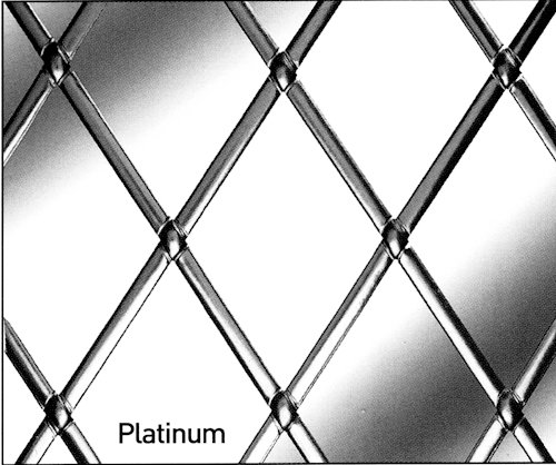 Taśma Ołowiana Witrażowa Platinum Profil 4,5 Mm /Regalead - 1 M.B. Dorota Korus Art
