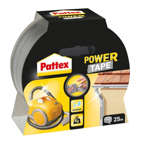 taśma pattex power tape, 48mm x 25m, srebrna Pattex